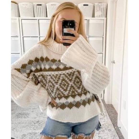 Free People Alpine Sweater, Medium $148 - Picture 1 of 6